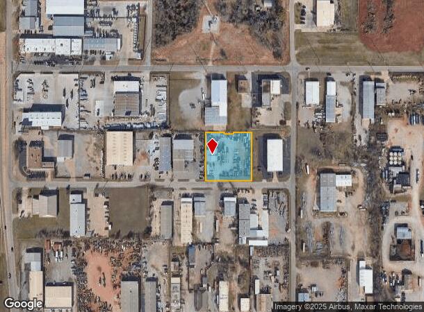  1621 Se 23Rd St, Oklahoma City, OK Parcel Map