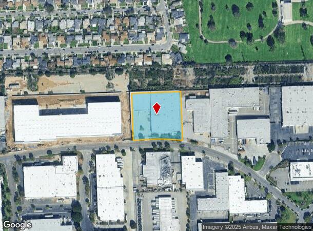 1123 Sandhill Ave, Carson, CA Parcel Map