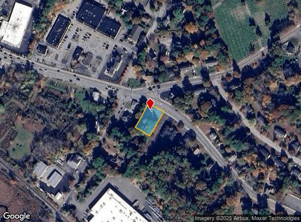  330 W Central St, Franklin, MA Parcel Map