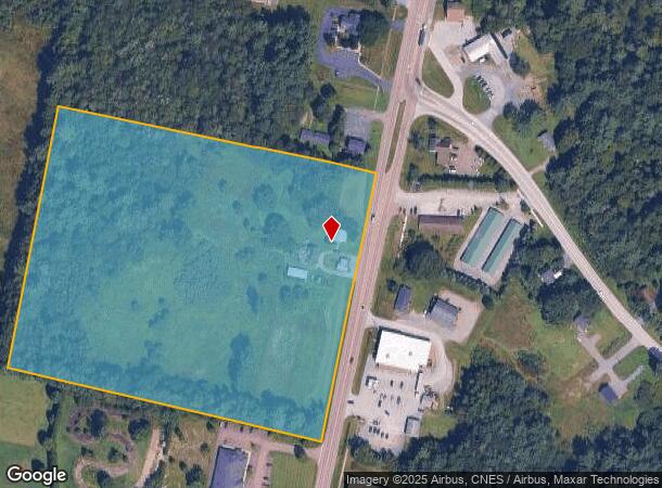  1023 Ethan Allen Hwy, Fairfax, VT Parcel Map