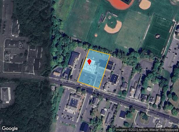136 Mountain Rd, Suffield, CT Parcel Map