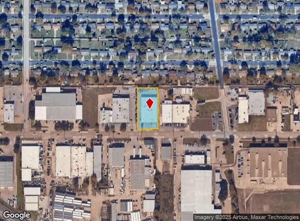  913 E Walnut St, Garland, TX Parcel Map