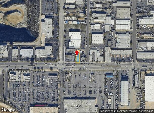  1143 W Foothill Blvd, Azusa, CA Parcel Map