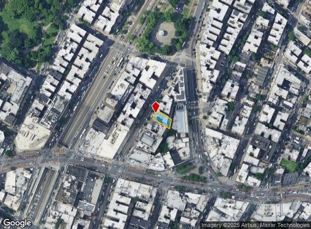  2538 Valentine Ave, Bronx, NY Parcel Map