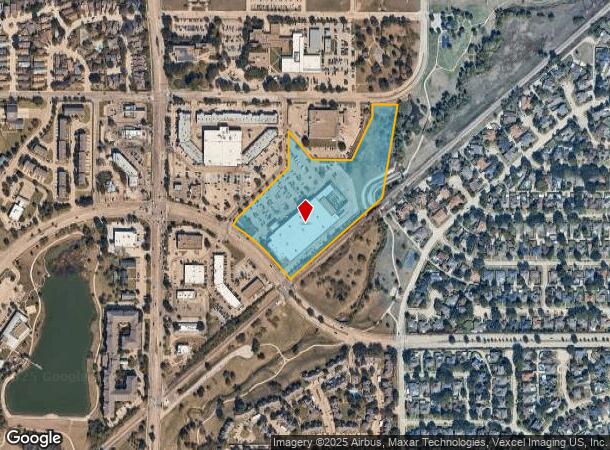  2011 Keller Springs Rd, Carrollton, TX Parcel Map