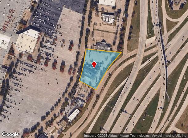 2505 E Grapevine Mills Cir, Grapevine, TX Parcel Map