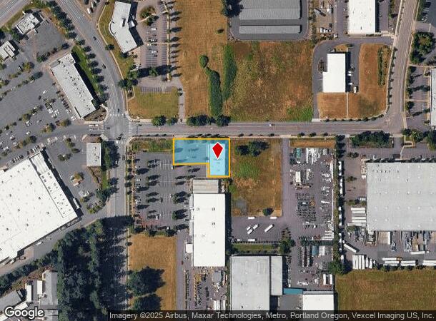  195 S Hazel Dell Way, Canby, OR Parcel Map