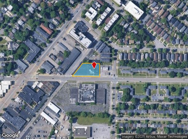 60 E Amherst St, Buffalo, NY Parcel Map