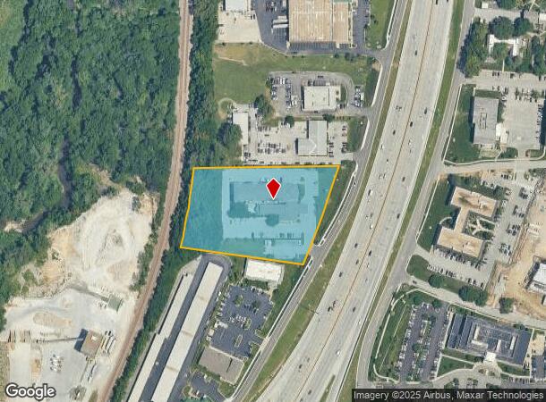  7400 W Frontage Rd, Shawnee, KS Parcel Map