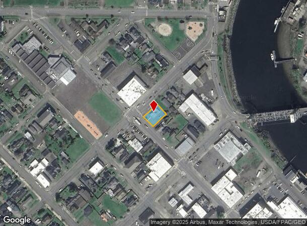 501 Simpson Ave, Hoquiam, WA Parcel Map