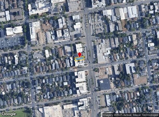  2576 Shattuck Ave, Berkeley, CA Parcel Map