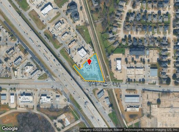 8201 S I 35E E, Corinth, TX Parcel Map