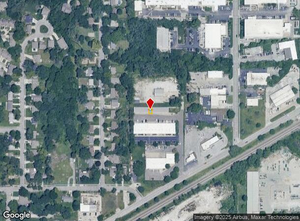 9030 Parkhill St, Lenexa, KS Parcel Map