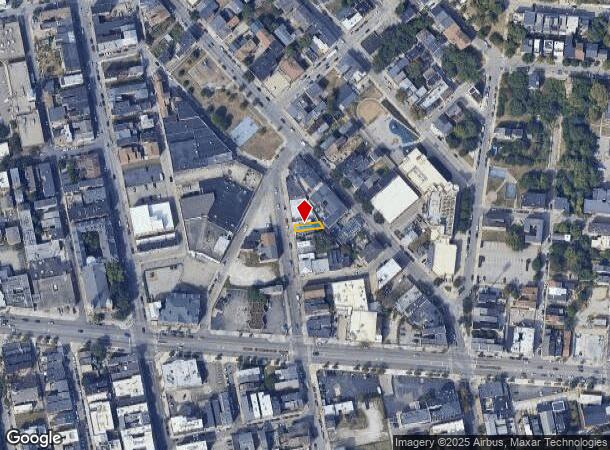  1628 Walnut St, Cincinnati, OH Parcel Map