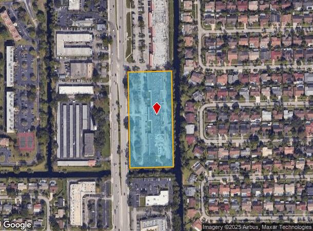 4806 N University Dr, Lauderhill, FL Parcel Map