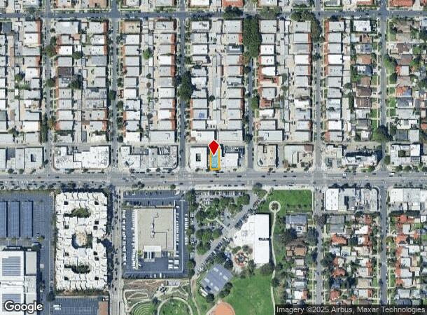  7563 Beverly Blvd, Los Angeles, CA Parcel Map