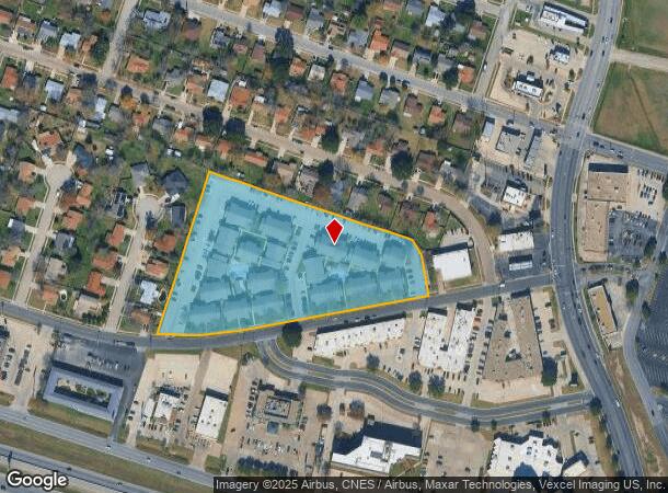 1611 Grandon Dr, Killeen, TX Parcel Map