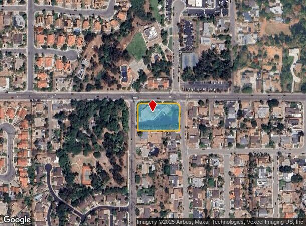 1109 E Fallbrook St, Fallbrook, CA Parcel Map