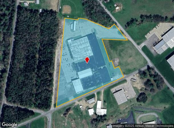 Plastics Rd, Corry, PA Parcel Map