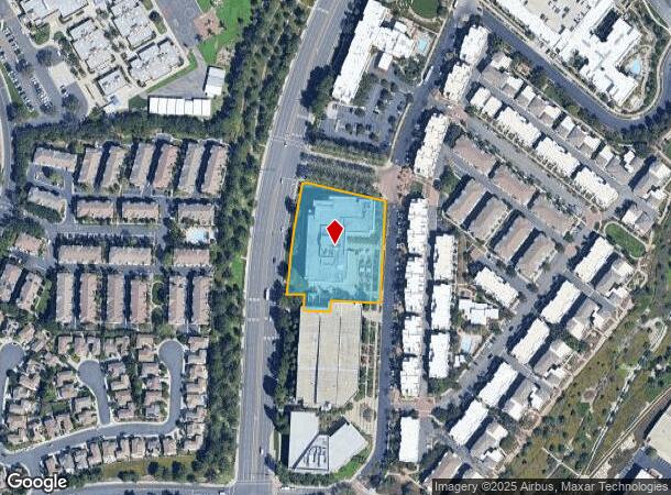 120 Vantis Dr, Aliso Viejo, CA Parcel Map