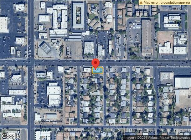  3249 E Thomas Rd, Phoenix, AZ Parcel Map