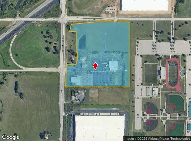  16103 S Lone Elm Rd, Olathe, KS Parcel Map