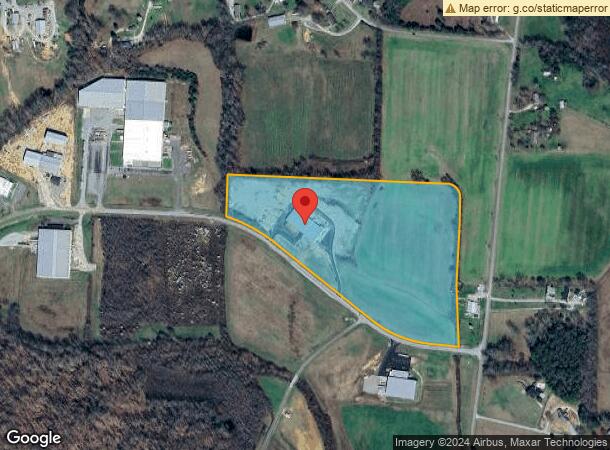  260 Benton Industrial Rd, Camden, TN Parcel Map