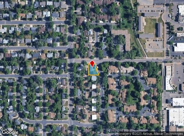  3195 Arnett St, Boulder, CO Parcel Map
