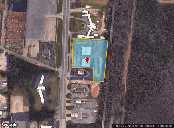 1014 Saraland Blvd S, Saraland, AL Parcel Map