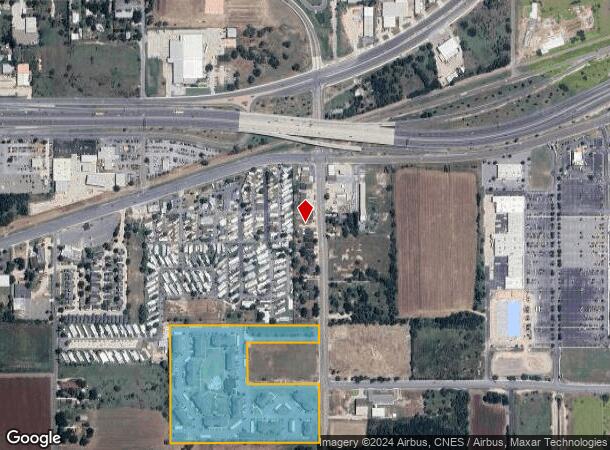  902 S Palm Court Dr, Harlingen, TX Parcel Map