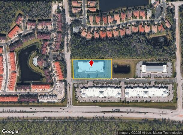 7205 Vanderbilt Way, Naples, FL Parcel Map
