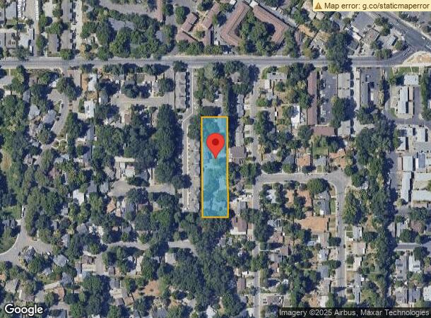  1207 W Sacramento Ave, Chico, CA Parcel Map