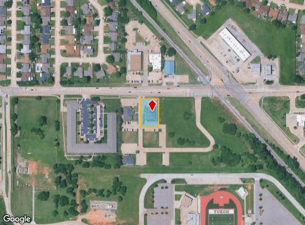 1301 Crop Cir, Yukon, OK Parcel Map