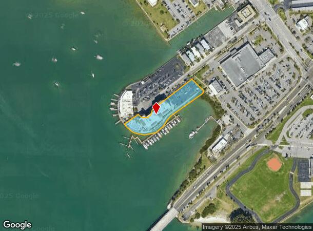  601 American Legion Dr, Madeira Beach, FL Parcel Map