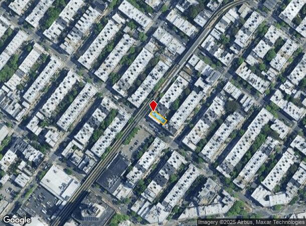  1704 Palmetto St, Ridgewood, NY Parcel Map