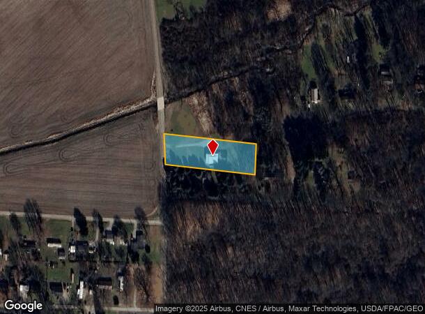  19386 Old Mansfield Rd, Fredericktown, OH Parcel Map
