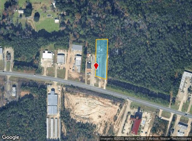 1295 Entrance Rd, Leesville, LA Parcel Map