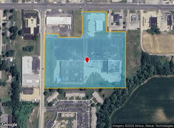 1500 W Broadway St, Princeton, IN Parcel Map