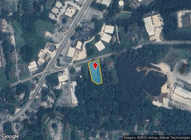  827 Cedar St, Carrollton, GA Parcel Map