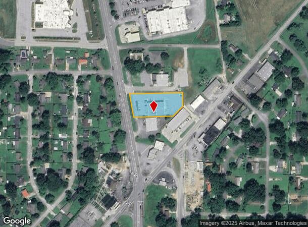 265 Cox Creek Pky S, Florence, AL Parcel Map