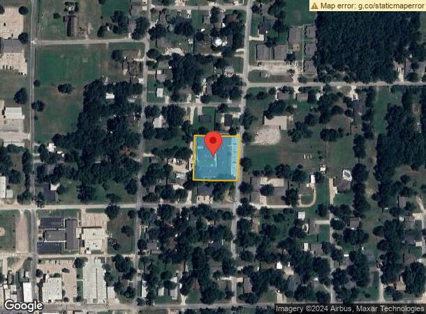  208 N Prairie St, Pilot Point, TX Parcel Map