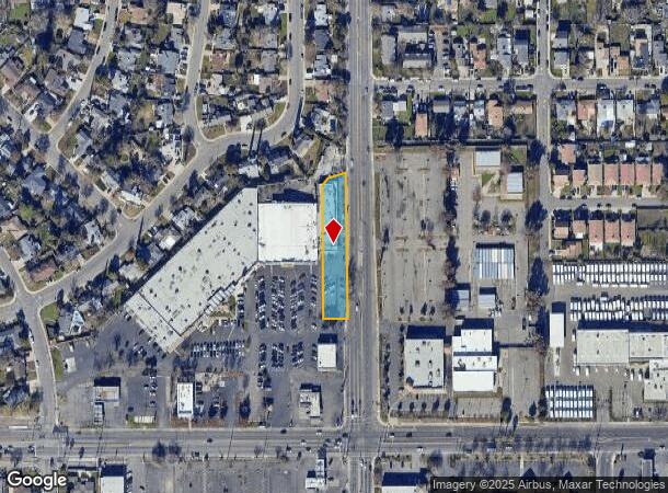 7080 24Th St, Sacramento, CA Parcel Map