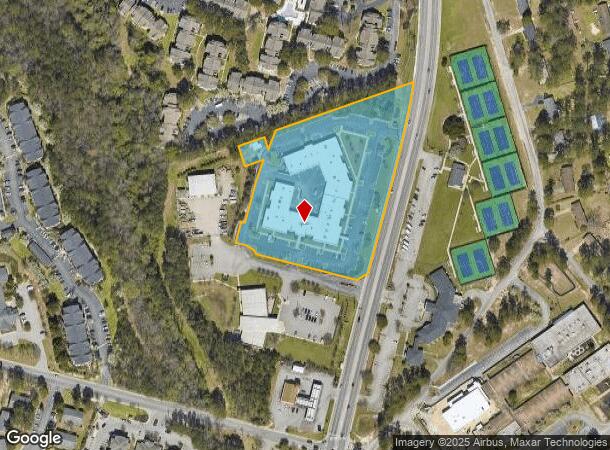 7499 Parklane Rd, Columbia, SC Parcel Map