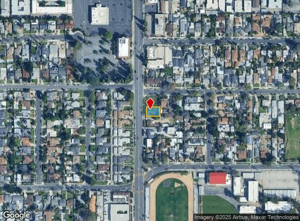 6638 Kester Ave, Van Nuys, CA Parcel Map