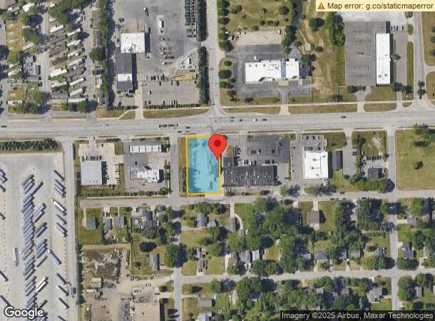  278 E Walton Blvd, Pontiac, MI Parcel Map