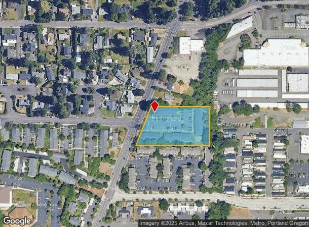 11424 Se Fuller Rd, Portland, OR Parcel Map