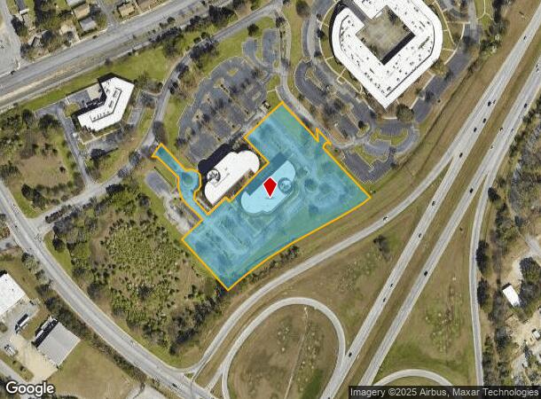 202 Arbor Lake Dr, Columbia, SC Parcel Map