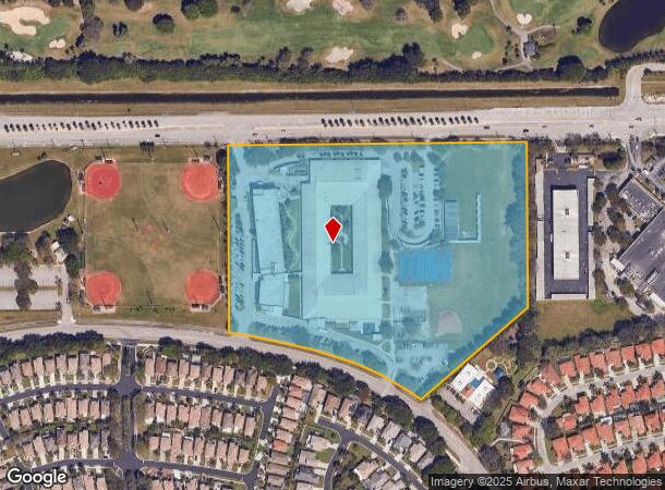  7001 Charleston Shores Blvd, Lake Worth, FL Parcel Map