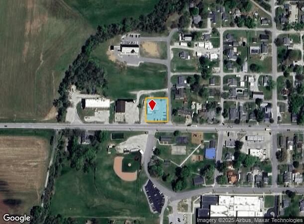 708 W Main St, Bloomfield, IN Parcel Map