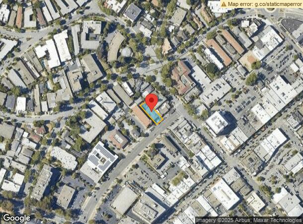  1408 Chapin Ave, Burlingame, CA Parcel Map